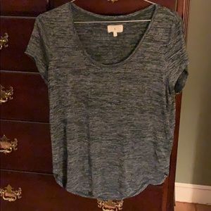 Green and Gray Tee